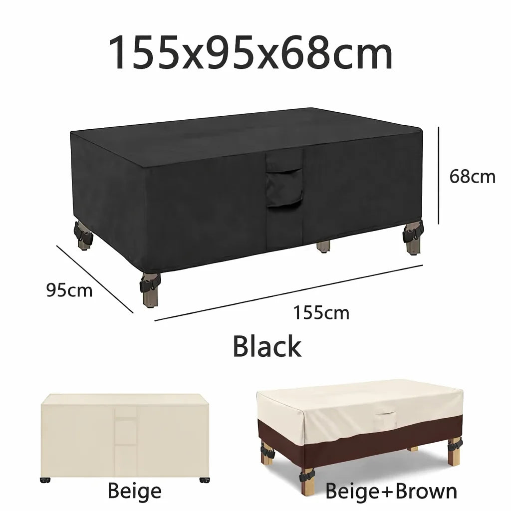 Heavy Duty Waterproof Cover for L-Shaped & Chaise Lounge Sofas – 420D Oxford