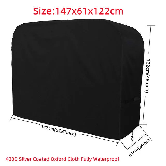 Waterproof Outdoor BBQ Grill Cover – Heavy-Duty All-Weather Protection