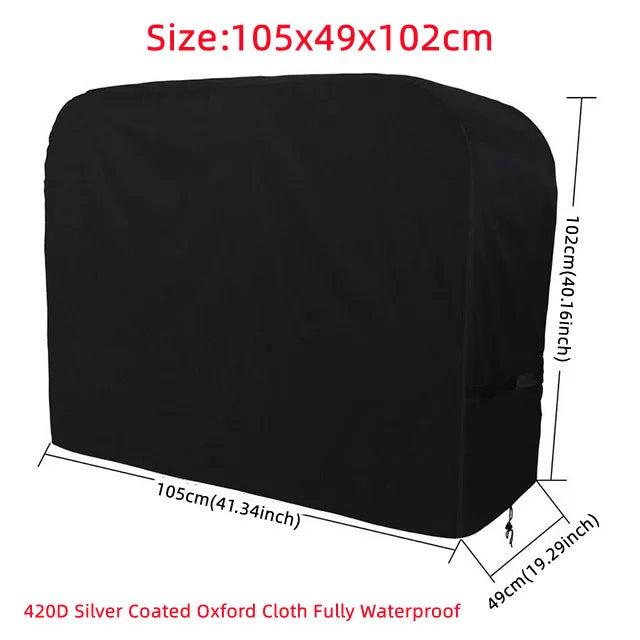 Waterproof Outdoor BBQ Grill Cover – Heavy-Duty All-Weather Protection