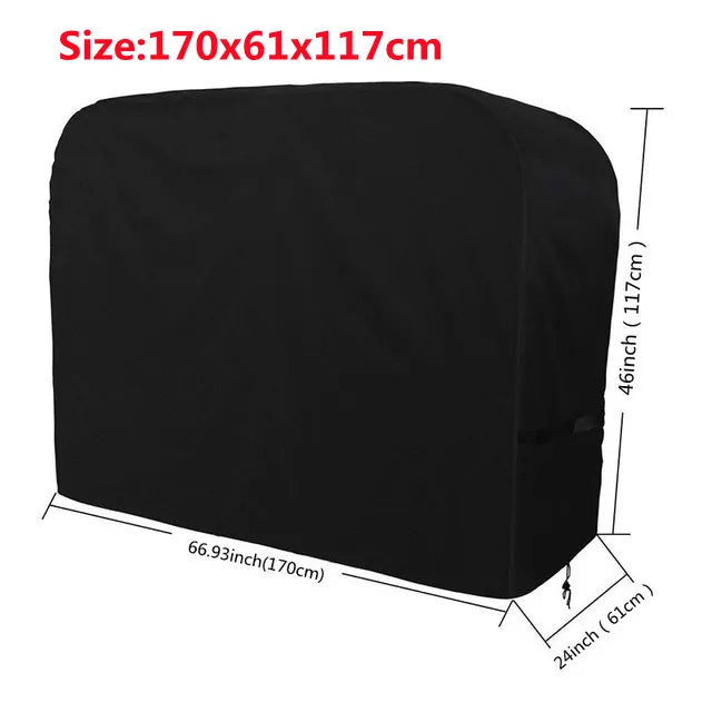 Waterproof Outdoor BBQ Grill Cover – Heavy-Duty All-Weather Protection