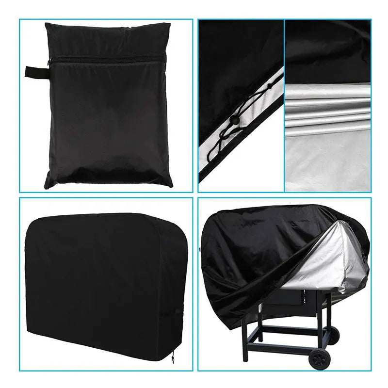 Waterproof Outdoor BBQ Grill Cover – Heavy-Duty All-Weather Protection