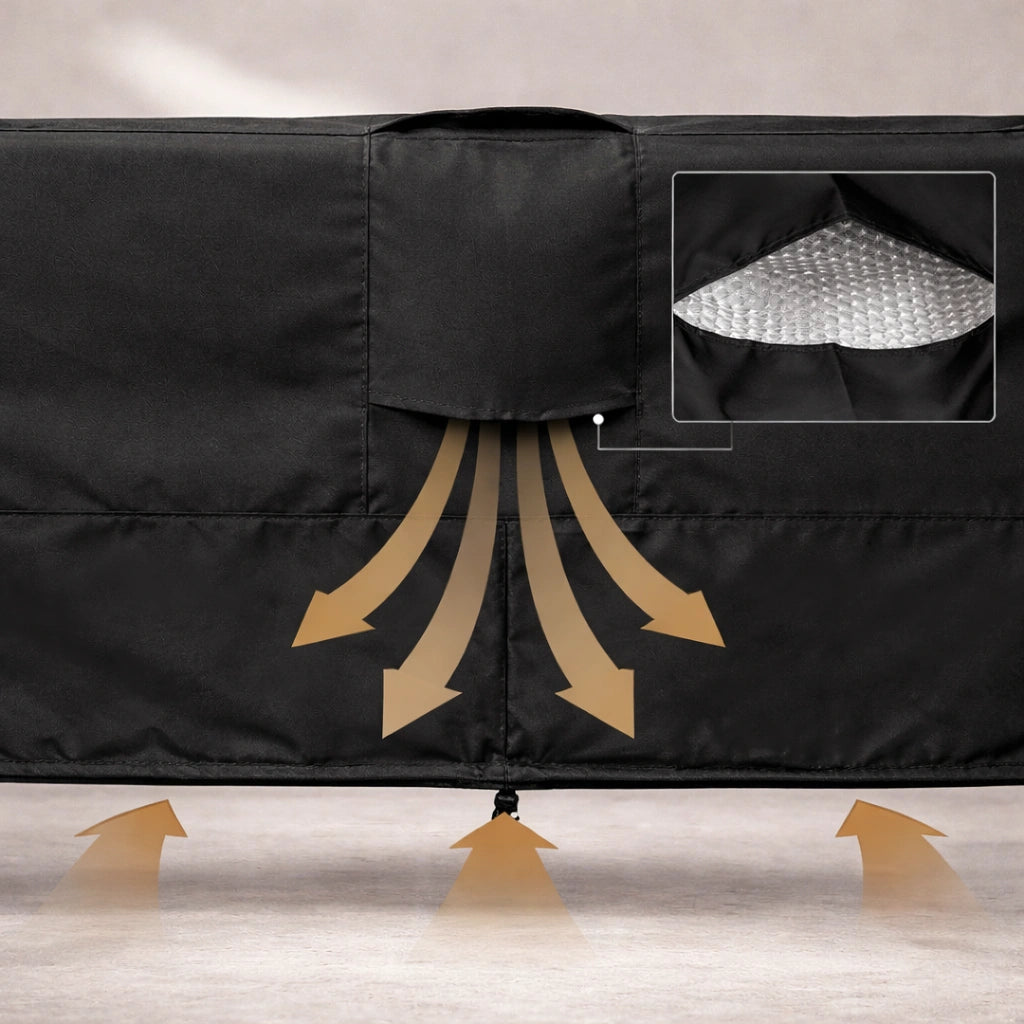 Waterproof Outdoor Single Sun Lounger Protection Cover