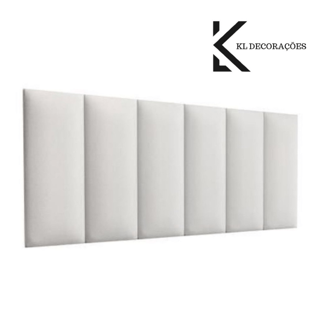 Cabeceira Modular Estofada 15 Peças – Conforto e Estilo para Sua Cama Box