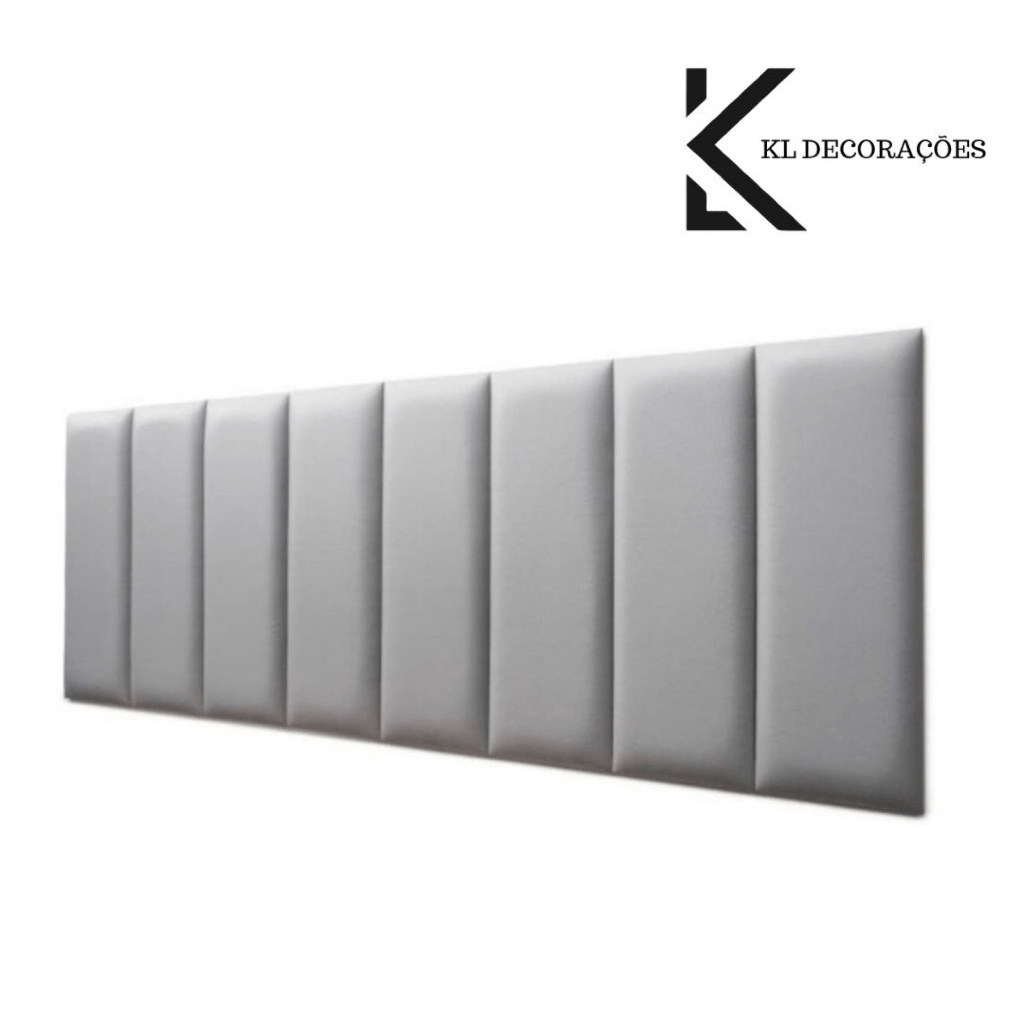 Cabeceira Modular Estofada 15 Peças – Conforto e Estilo para Sua Cama Box