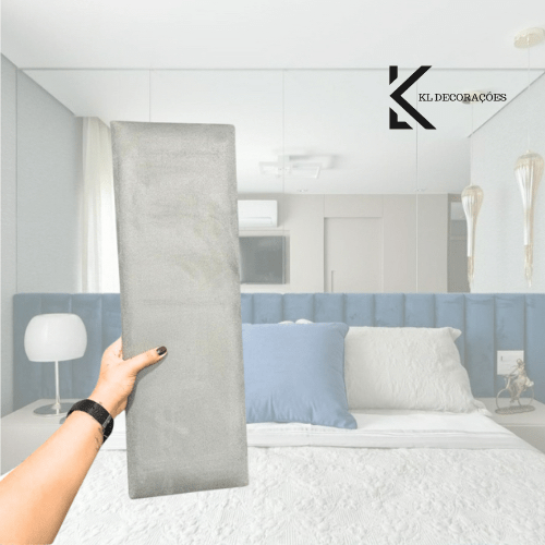 Cabeceira Modular Estofada 15 Peças – Conforto e Estilo para Sua Cama Box