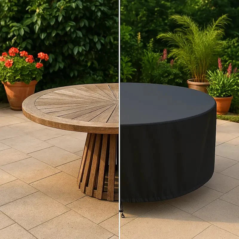 Capas Redondas para Móveis de Jardim