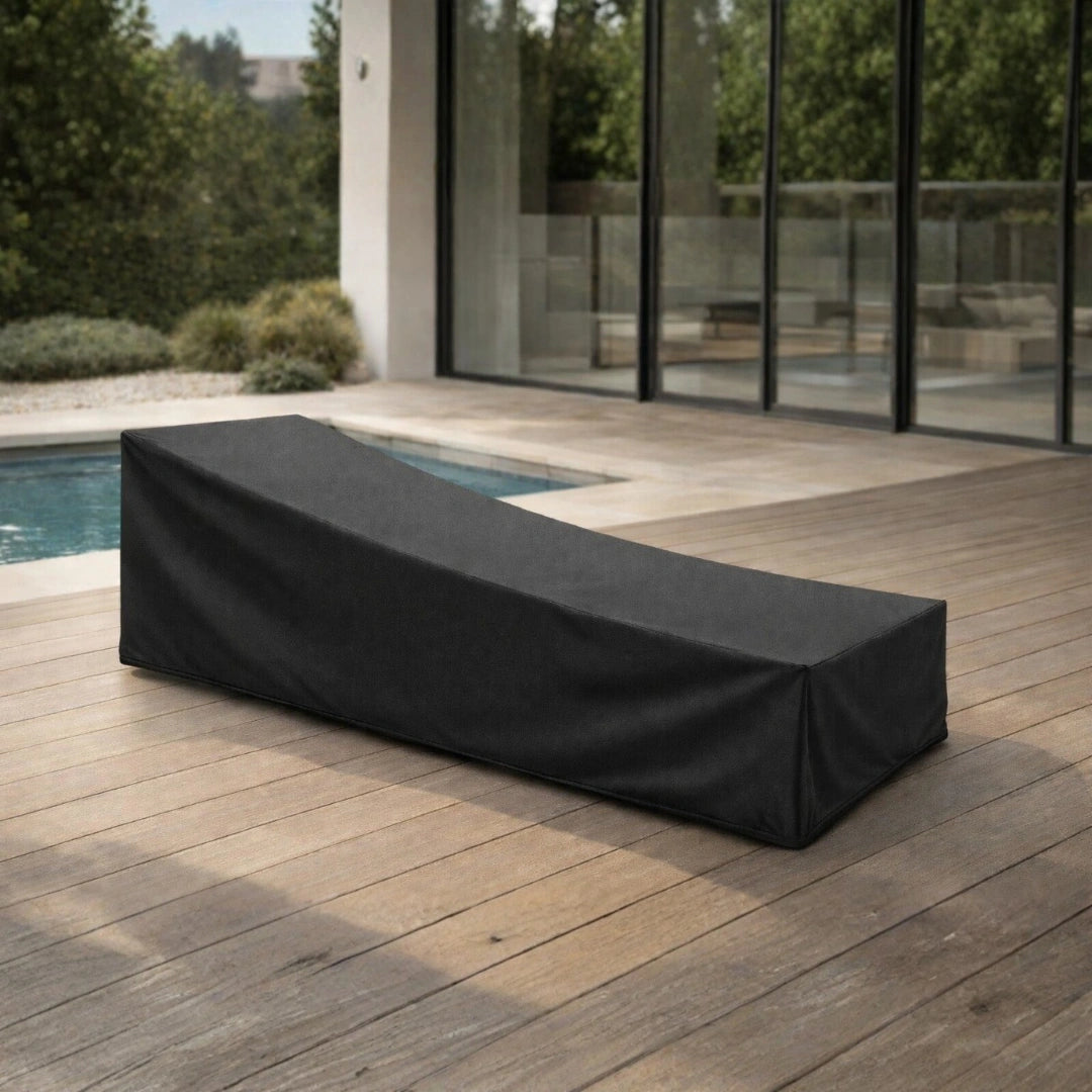 Waterproof Outdoor Single Sun Lounger Protection Cover
