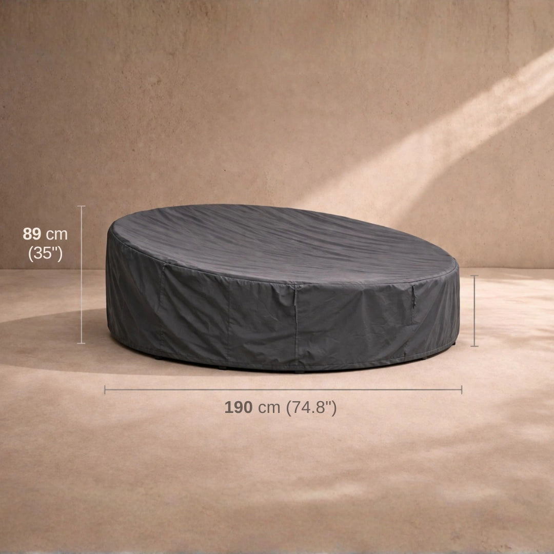 Waterproof Outdoor Round Daybed Cover