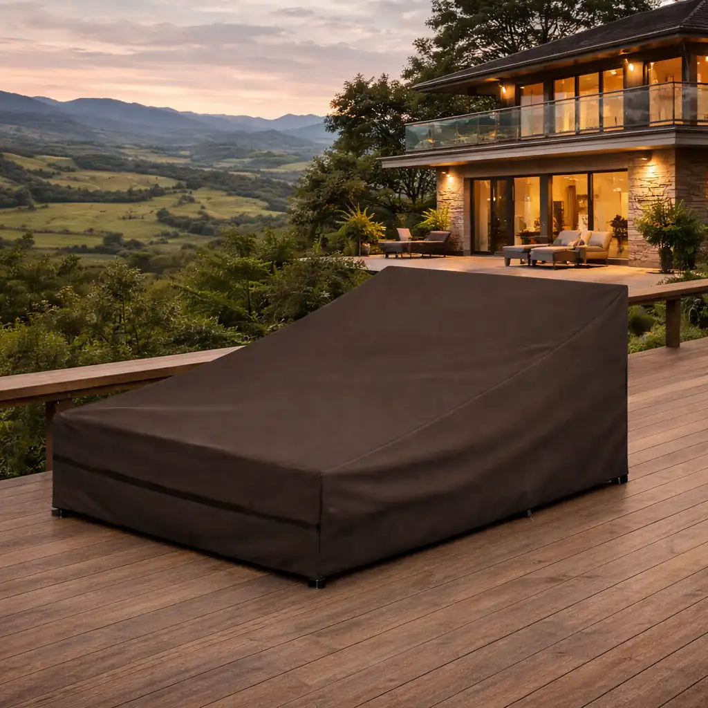 Capa Protetora para Espreguiçadeira Dupla Impermeável