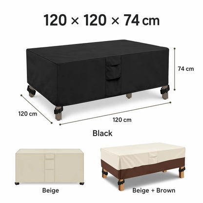 Heavy Duty Waterproof Cover for L-Shaped & Chaise Lounge Sofas – 420D Oxford