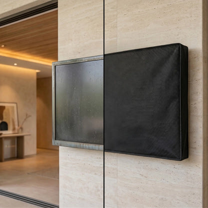 Outdoor TV Cover Waterproof – 600D Heavy Duty for 22”–75” TVs