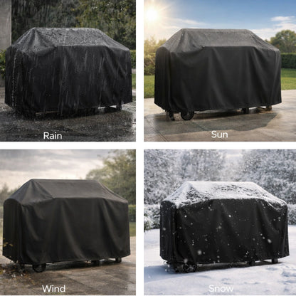 Waterproof Outdoor BBQ Grill Cover – Heavy-Duty All-Weather Protection