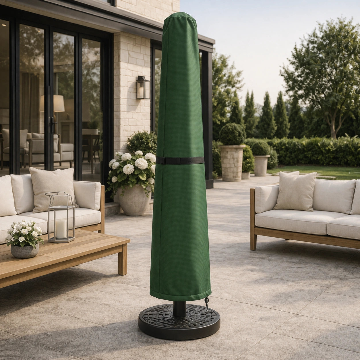 Waterproof Outdoor Patio Umbrella Cover (Center Pole)