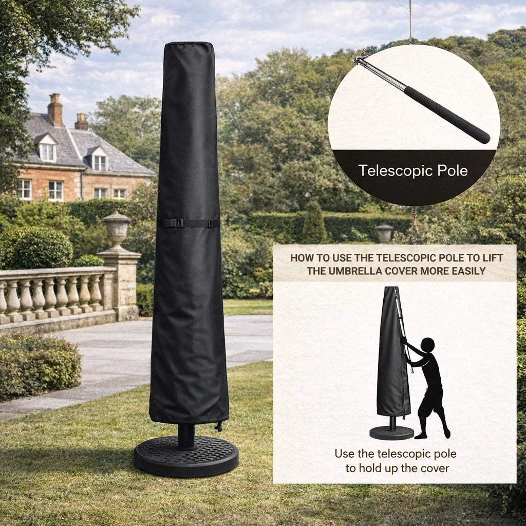Waterproof Outdoor Cantilever Umbrella Cover