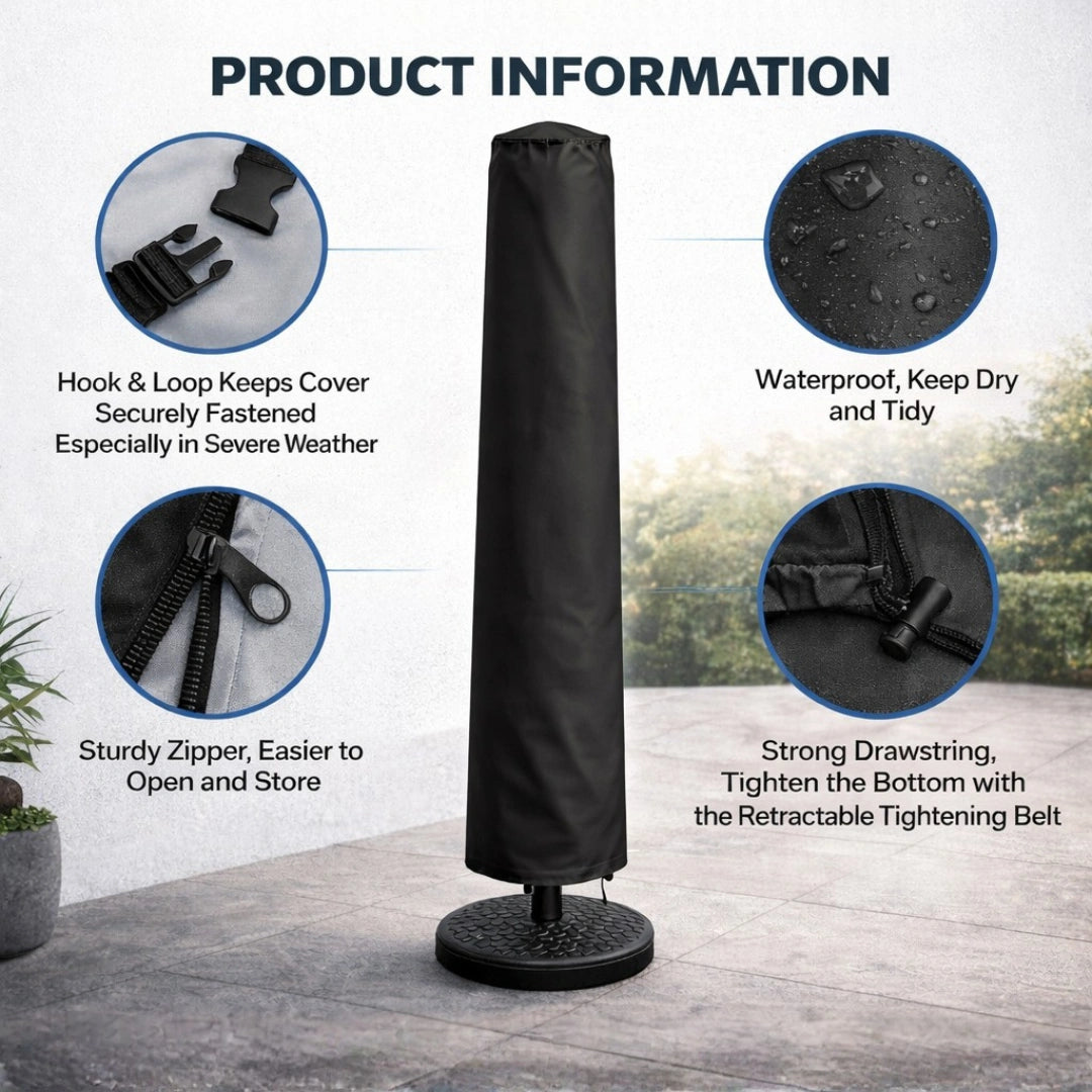 Waterproof Outdoor Cantilever Umbrella Cover