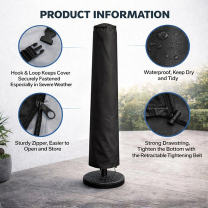 Waterproof Outdoor Cantilever Umbrella Cover