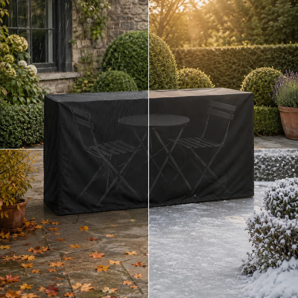 Bistro Set Cover – Waterproof Cover for Table & 2 Chairs