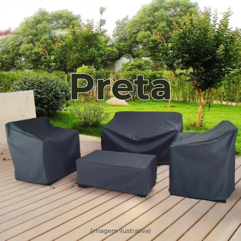 Capa Resistente para Móveis de Jardim