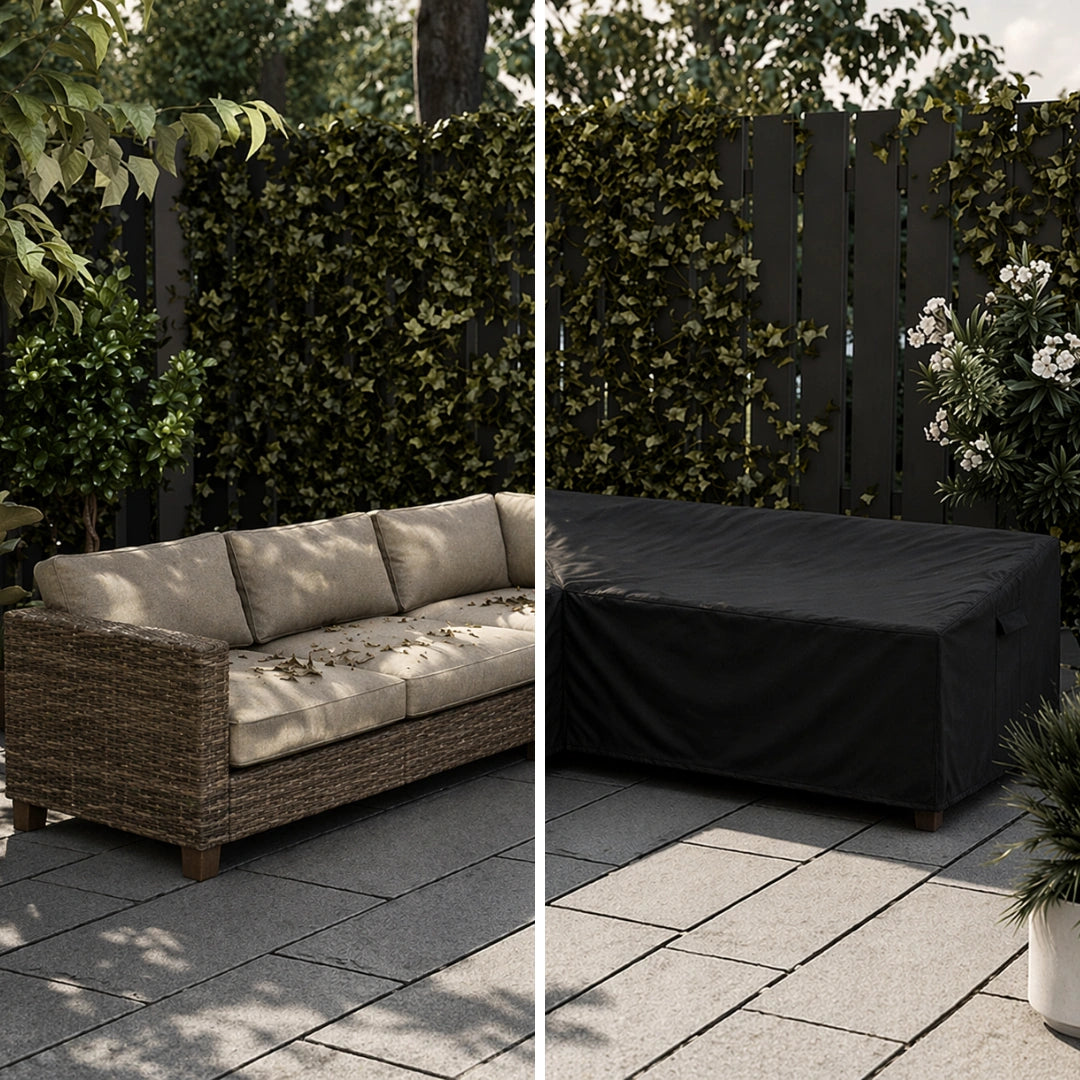 Heavy Duty Waterproof Cover for L-Shaped & Chaise Lounge Sofas – 420D Oxford