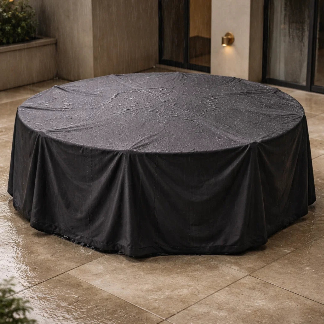 Waterproof Round Outdoor Furniture Cover
