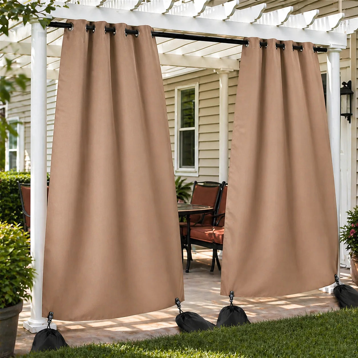 Windproof Cover Weights with Adjustable Clip – Secure Your Outdoor Covers Against Wind